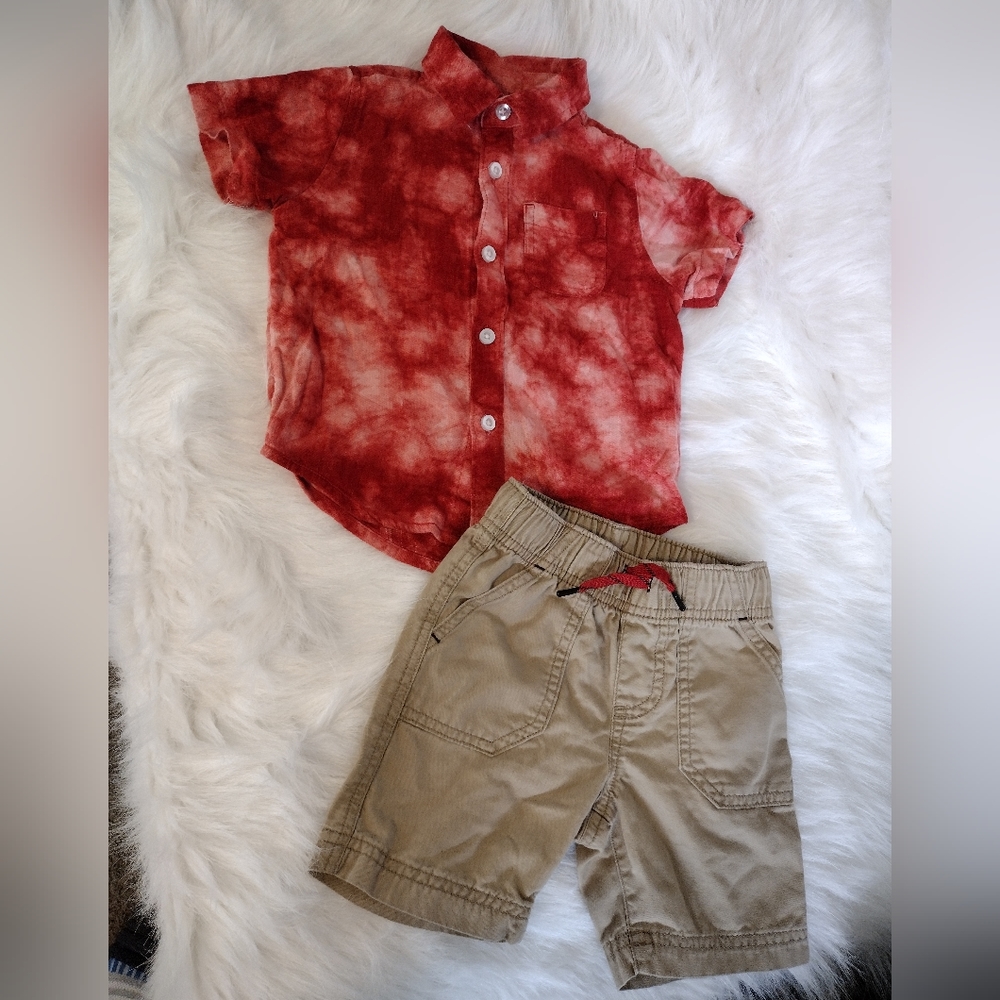 Wonder Nation boy's short set size 2T